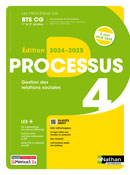 Processus 4 : Gestion des relations sociales &ndash; BTS CG - [1re et 2e ann&eacute;es] - Ed.2024