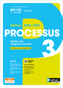 Processus 3 - Gestion des obligations fiscales - BTS CG 2e ann&eacute;e - Coll. Les Processus CG - Ed. 2026